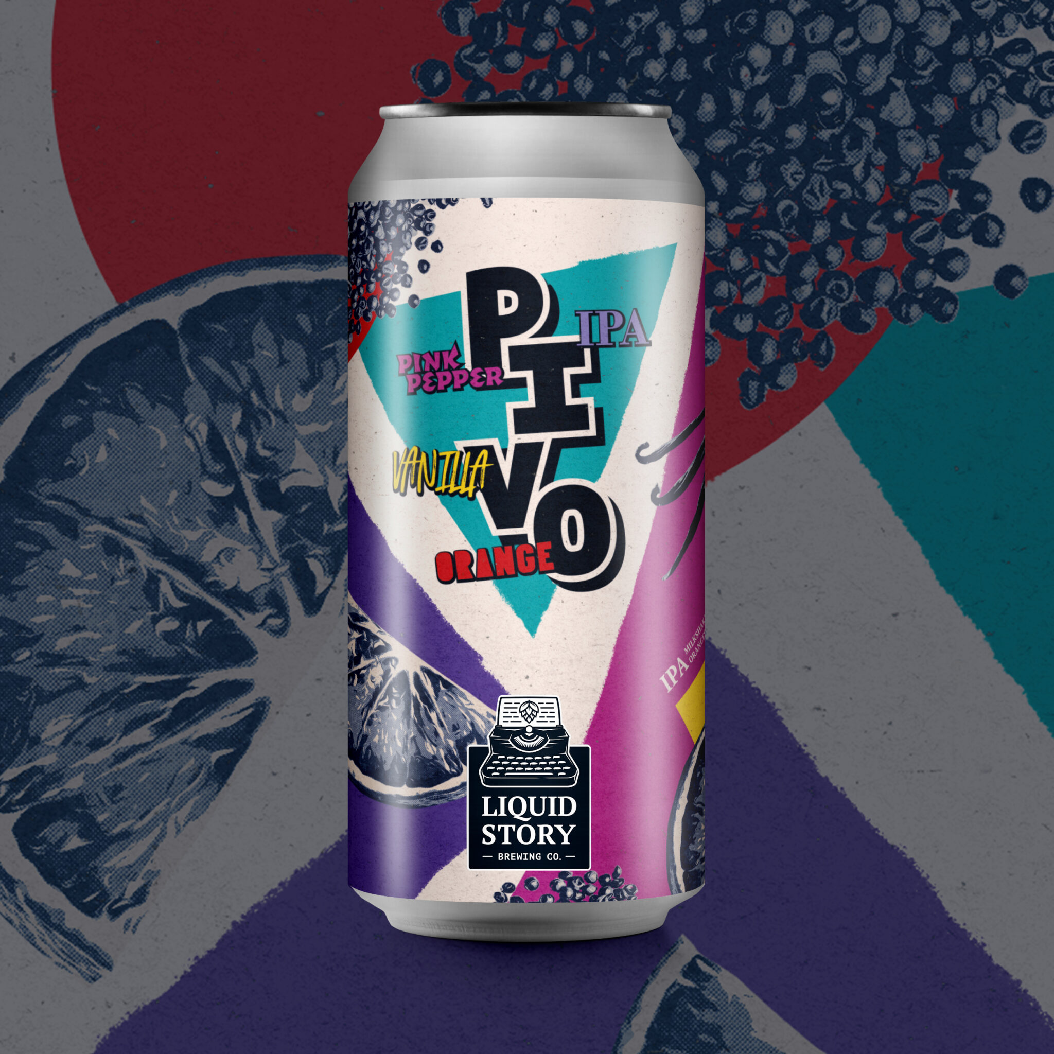 Liquid Story Brewing PIVO IPAMilkshake IPA Liquid Story Brewing